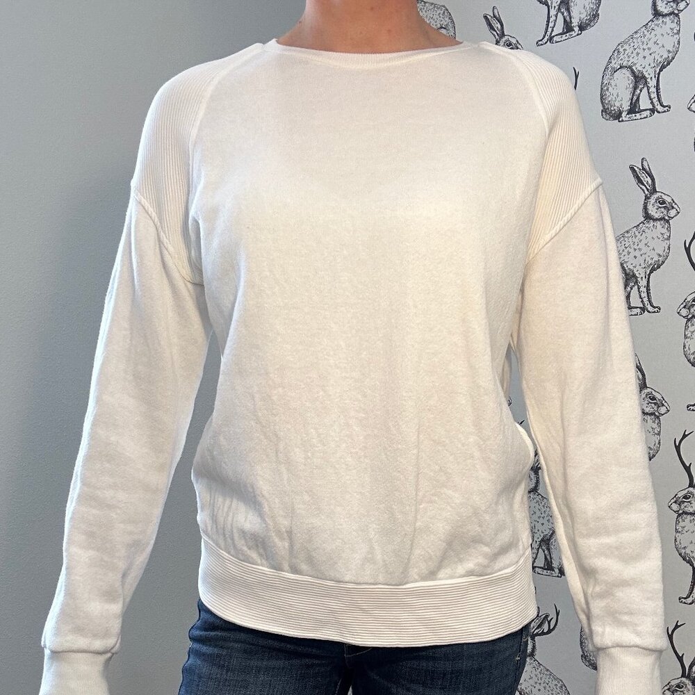 Women's Michi French Terry Sweatshirt Ivory SzS